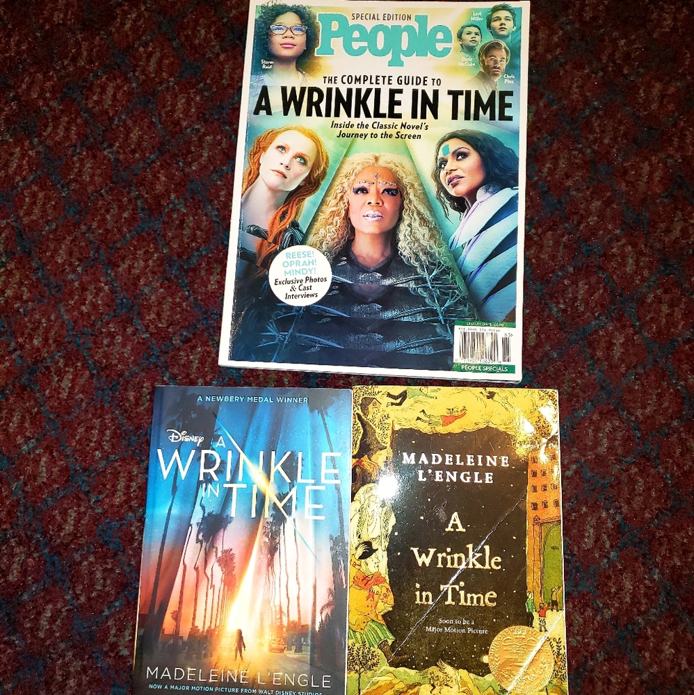 A Wrinkle in Time 3 pc fair condition bundle - Picture 1 of 8